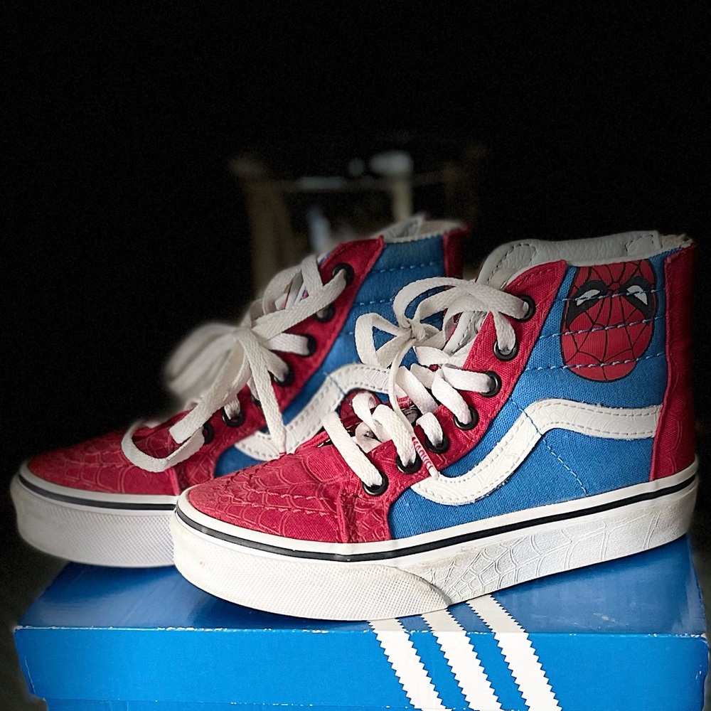 Vans spiderman sneakers